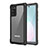 Funda Bumper Silicona y Plastico Carcasa Frontal y Trasera 360 Grados U01 para Samsung Galaxy Note 20 5G Negro