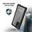 Funda Bumper Silicona y Plastico Carcasa Frontal y Trasera 360 Grados U01 para Samsung Galaxy Note 20 5G Negro