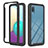 Funda Bumper Silicona y Plastico Carcasa Frontal y Trasera 360 Grados U03 para Samsung Galaxy M02