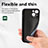Funda Bumper Silicona y Plastico Carcasa Frontal y Trasera 360 Grados U04 para Apple iPhone 13