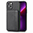 Funda Bumper Silicona y Plastico Carcasa Frontal y Trasera 360 Grados U05 para Apple iPhone 13