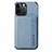 Funda Bumper Silicona y Plastico Carcasa Frontal y Trasera 360 Grados U05 para Apple iPhone 13 Pro