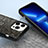 Funda Bumper Silicona y Plastico Carcasa Frontal y Trasera 360 Grados YJ2 para Apple iPhone 13 Pro Max Negro