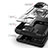 Funda Bumper Silicona y Plastico Mate Carcasa con Magnetico Anillo de dedo Soporte J01S para Samsung Galaxy F22 4G