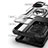 Funda Bumper Silicona y Plastico Mate Carcasa con Magnetico Anillo de dedo Soporte J02S para Samsung Galaxy A52s 5G