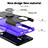 Funda Bumper Silicona y Plastico Mate Carcasa con Magnetico Anillo de dedo Soporte JX1 para Xiaomi Mi 11T Pro 5G