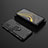 Funda Bumper Silicona y Plastico Mate Carcasa con Magnetico Anillo de dedo Soporte KC1 para Xiaomi Poco M3
