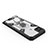 Funda Bumper Silicona y Plastico Mate Carcasa con Magnetico Anillo de dedo Soporte KC3 para Xiaomi Redmi 9 India