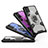 Funda Bumper Silicona y Plastico Mate Carcasa con Magnetico Anillo de dedo Soporte KC4 para Samsung Galaxy M21