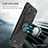 Funda Bumper Silicona y Plastico Mate Carcasa con Magnetico Anillo de dedo Soporte MQ1 para Samsung Galaxy A31