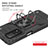Funda Bumper Silicona y Plastico Mate Carcasa con Magnetico Anillo de dedo Soporte MQ1 para Xiaomi Mi 10T Pro 5G