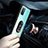 Funda Bumper Silicona y Plastico Mate Carcasa con Magnetico Anillo de dedo Soporte MQ2 para Samsung Galaxy A51 4G