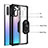 Funda Bumper Silicona y Plastico Mate Carcasa con Magnetico Anillo de dedo Soporte MQ2 para Samsung Galaxy Note 10 5G