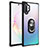 Funda Bumper Silicona y Plastico Mate Carcasa con Magnetico Anillo de dedo Soporte MQ2 para Samsung Galaxy Note 10 Plus 5G