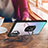 Funda Bumper Silicona y Plastico Mate Carcasa con Magnetico Anillo de dedo Soporte MQ2 para Samsung Galaxy Note 10 Plus 5G