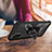Funda Bumper Silicona y Plastico Mate Carcasa con Magnetico Anillo de dedo Soporte MQ2 para Samsung Galaxy Note 20 5G