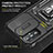 Funda Bumper Silicona y Plastico Mate Carcasa con Magnetico Anillo de dedo Soporte MQ3 para Motorola Moto G Power (2022)