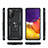 Funda Bumper Silicona y Plastico Mate Carcasa con Magnetico Anillo de dedo Soporte MQ3 para Samsung Galaxy A82 5G