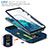 Funda Bumper Silicona y Plastico Mate Carcasa con Magnetico Anillo de dedo Soporte MQ5 para Samsung Galaxy S20 FE 5G