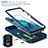 Funda Bumper Silicona y Plastico Mate Carcasa con Magnetico Anillo de dedo Soporte MQ5 para Samsung Galaxy S20 Lite 5G