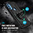 Funda Bumper Silicona y Plastico Mate Carcasa con Magnetico Anillo de dedo Soporte para Motorola Moto G71 5G