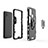 Funda Bumper Silicona y Plastico Mate Carcasa con Magnetico Anillo de dedo Soporte para Samsung Galaxy M31