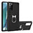 Funda Bumper Silicona y Plastico Mate Carcasa con Magnetico Anillo de dedo Soporte para Samsung Galaxy Note 20 Ultra 5G