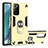 Funda Bumper Silicona y Plastico Mate Carcasa con Magnetico Anillo de dedo Soporte para Samsung Galaxy Note 20 Ultra 5G