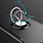 Funda Bumper Silicona y Plastico Mate Carcasa con Magnetico Anillo de dedo Soporte para Samsung Galaxy Note 9