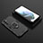 Funda Bumper Silicona y Plastico Mate Carcasa con Magnetico Anillo de dedo Soporte para Samsung Galaxy S21 5G