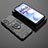 Funda Bumper Silicona y Plastico Mate Carcasa con Magnetico Anillo de dedo Soporte para Xiaomi Redmi Note 11R 5G