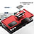 Funda Bumper Silicona y Plastico Mate Carcasa con Magnetico Anillo de dedo Soporte QW1 para Samsung Galaxy S20 FE 5G