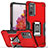 Funda Bumper Silicona y Plastico Mate Carcasa con Magnetico Anillo de dedo Soporte QW1 para Samsung Galaxy S20 FE 5G