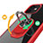 Funda Bumper Silicona y Plastico Mate Carcasa con Magnetico Anillo de dedo Soporte R01 para Apple iPhone 12 Mini