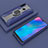 Funda Bumper Silicona y Plastico Mate Carcasa con Magnetico Anillo de dedo Soporte R01 para Huawei P30 Lite