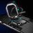 Funda Bumper Silicona y Plastico Mate Carcasa con Magnetico Anillo de dedo Soporte R01 para Samsung Galaxy M33 5G
