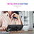 Funda Bumper Silicona y Plastico Mate Carcasa con Magnetico Anillo de dedo Soporte R03 para Xiaomi Mi 11 5G