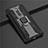 Funda Bumper Silicona y Plastico Mate Carcasa con Magnetico Anillo de dedo Soporte R03 para Xiaomi Mi 9T Pro