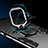 Funda Bumper Silicona y Plastico Mate Carcasa con Magnetico Anillo de dedo Soporte R03 para Xiaomi Poco F4 5G
