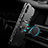 Funda Bumper Silicona y Plastico Mate Carcasa con Magnetico Anillo de dedo Soporte R03 para Xiaomi Redmi 9i