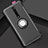 Funda Bumper Silicona y Plastico Mate Carcasa con Magnetico Anillo de dedo Soporte R04 para Xiaomi Mi 9T