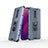 Funda Bumper Silicona y Plastico Mate Carcasa con Magnetico Anillo de dedo Soporte R07 para Xiaomi Redmi K20