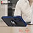 Funda Bumper Silicona y Plastico Mate Carcasa con Magnetico Anillo de dedo Soporte S04 para Motorola Moto G71s 5G