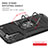 Funda Bumper Silicona y Plastico Mate Carcasa con Magnetico Anillo de dedo Soporte T04 para Samsung Galaxy S22 Plus 5G