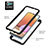 Funda Bumper Silicona y Plastico Mate Carcasa con Magnetico Anillo de dedo Soporte ZJ1 para Samsung Galaxy A32 5G
