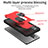 Funda Bumper Silicona y Plastico Mate Carcasa con Magnetico Anillo de dedo Soporte ZJ2 para Samsung Galaxy S20 Lite 5G