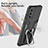 Funda Bumper Silicona y Plastico Mate Carcasa con Magnetico Anillo de dedo Soporte ZL1 para Samsung Galaxy S20 5G