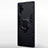 Funda Bumper Silicona y Plastico Mate Carcasa con Magnetico Soporte A03 para Samsung Galaxy Note 10 Plus