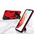 Funda Bumper Silicona y Plastico Mate Carcasa con Magnetico Soporte A04 para Samsung Galaxy S23 Plus 5G