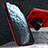Funda Bumper Silicona y Plastico Mate Carcasa con Magnetico Soporte H01 para Apple iPhone 12 Pro